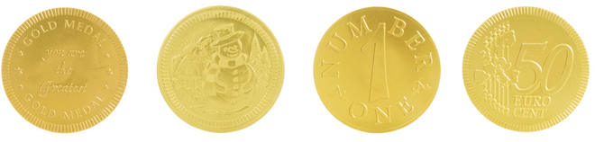 Chocolate Coins for Personal